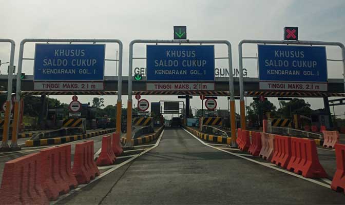 Gerbang Tol atau Gardu Tol di Indonesia
